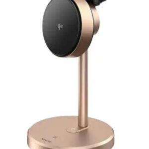 شارژر وایرلس سه کاره مک دودو Mcdodo Qi2 Magnetic Wireless Charging Station 3-in-1 Stand CH-246 رنگ دزرت 