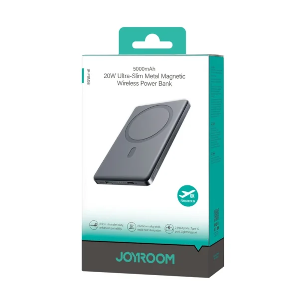 پاوربانک جویروم Power Bank Joyroom 5000mAh JR-PBM08 - Image 10