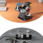 شارژر رومیزی سه کاره  جویروم Joyroom 3-in-1 Wireless Charging Station - Image 7