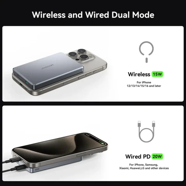پاوربانک جویروم Power Bank Joyroom 1000mAh JR-PBM08  Pro - Image 6