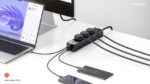 سه راهی حرفه ای از برند مک دودو Mcdodo 6-in-1 30W GaN Surge Protection Power Strip CH-062 - Image 5