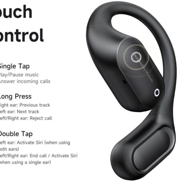 هندزفری بی سیم مک دودو مناسب دوچرخه سواری و موتورسواری Mcdodo True Wireless Earbuds HP-007 - Image 7