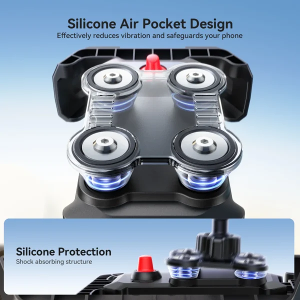 هولدر ضد ضربه موبایل جویروم مدل Joyroom JR-ZS428 برای دوچرخه و موتور - Image 12