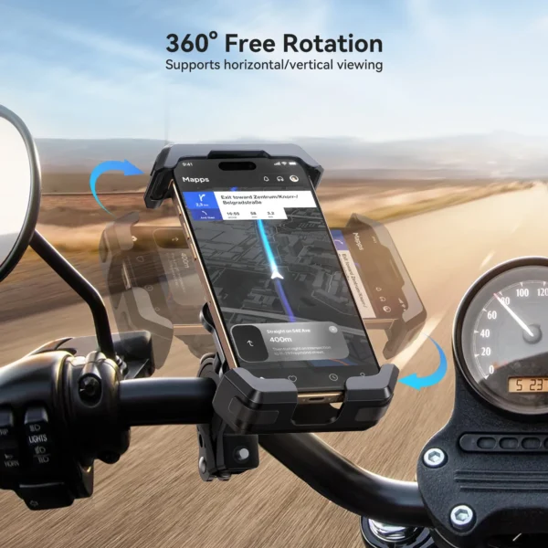 هولدر ضد ضربه موبایل جویروم مدل Joyroom JR-ZS428 برای دوچرخه و موتور - Image 14
