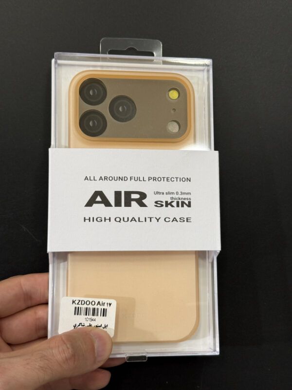 قاب بسیار نازک 0.3 میلی متری برند KZDOO AirSkin برای آیفون های سری 17 - Image 1