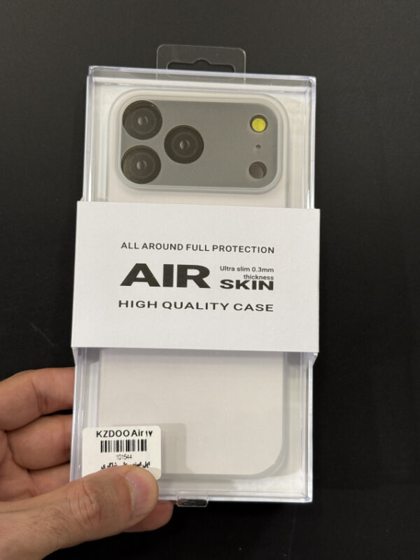 قاب بسیار نازک 0.3 میلی متری برند KZDOO AirSkin برای آیفون های سری 17 - Image 3