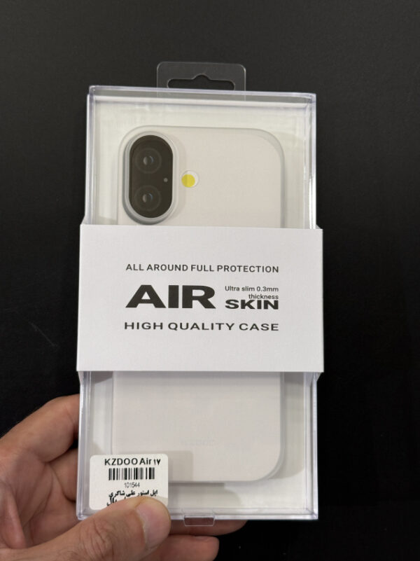 قاب بسیار نازک 0.3 میلی متری برند KZDOO AirSkin برای آیفون های سری 17 - Image 5