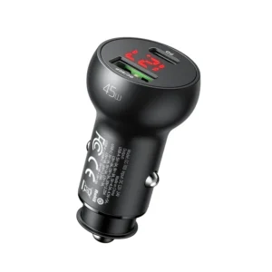 شارژر فندکی مک‌دودو مدل Mcdodo CC-703 – فست شارژ 45 وات با نمایشگر دیجیتال