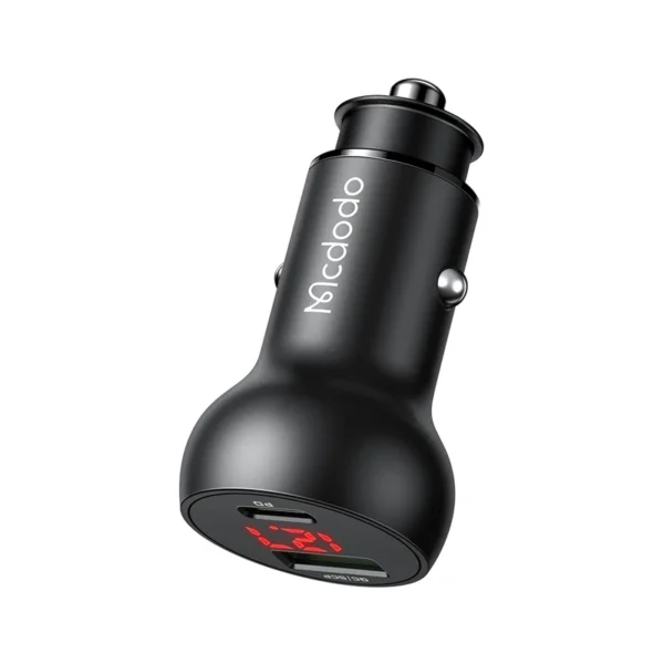 شارژر فندکی مک‌دودو مدل Mcdodo CC-703 – فست شارژ 45 وات با نمایشگر دیجیتال - Image 2
