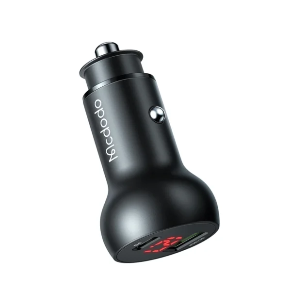 شارژر فندکی مک‌دودو مدل Mcdodo CC-703 – فست شارژ 45 وات با نمایشگر دیجیتال - Image 3