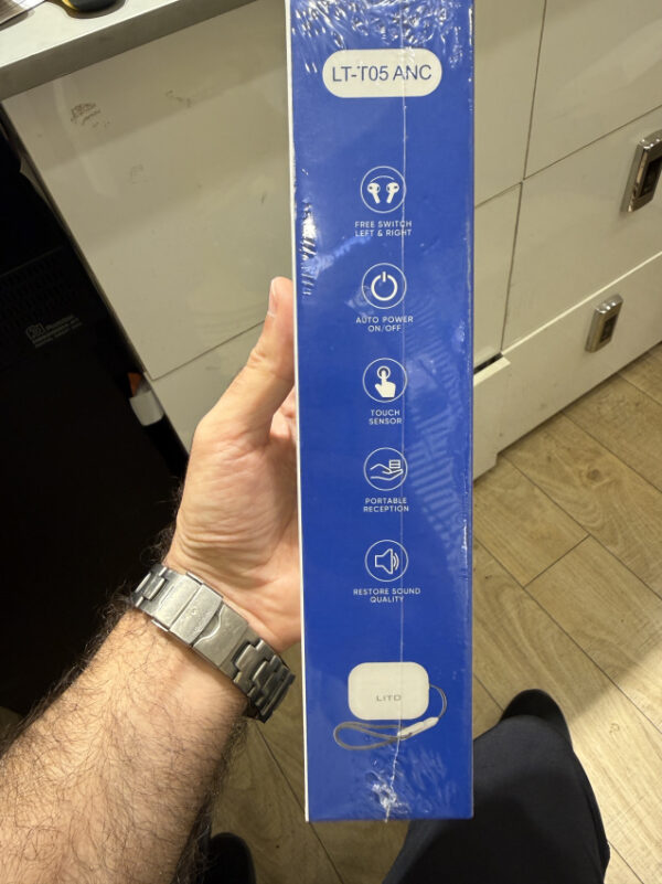 هندزفری بلوتوث برند لیتو LITO مدل LT-T05 ANC مشابه ایرپاد پرو2 - Image 4